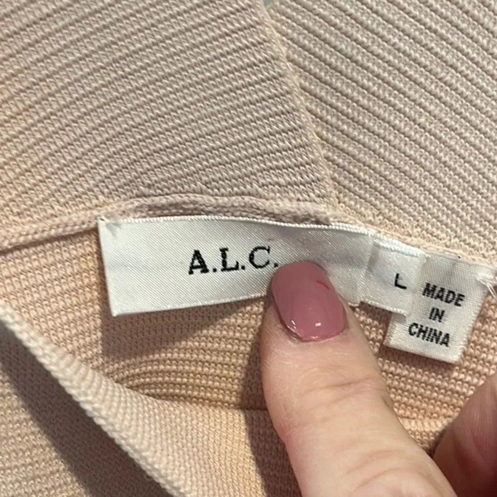 A.L.C. pink Lia Top L - Picture 4 of 5